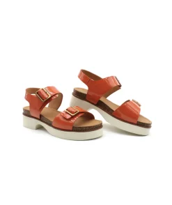 Hot L'Empreinte Chaussures FUGITIVE MIDOR orange