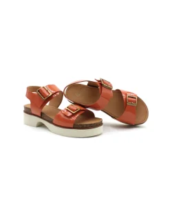 Hot L'Empreinte Chaussures FUGITIVE MIDOR orange