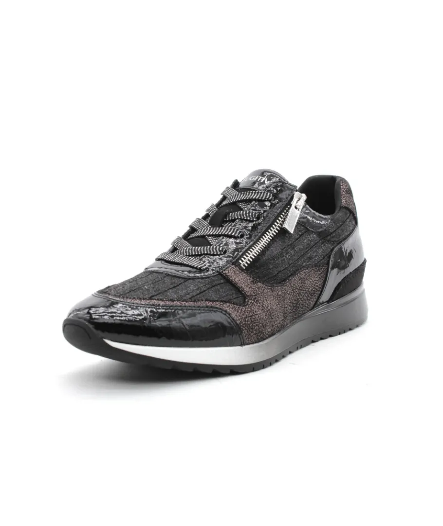 Discount L'Empreinte Chaussures FUGITIVE TAKTIL noir
