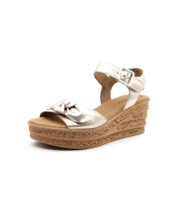 Discount L'Empreinte Chaussures GABOR 44.653.62 platine