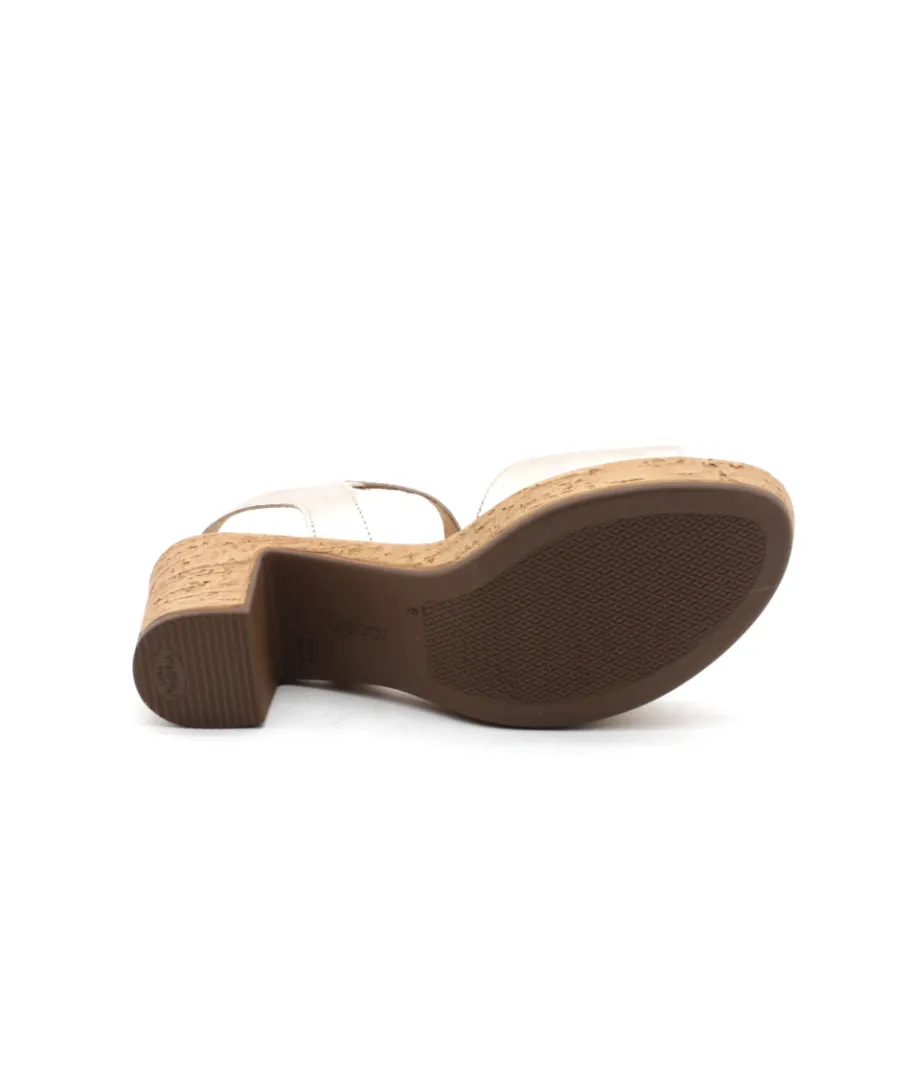 Hot L'Empreinte Chaussures GABOR 24.764.62 platine