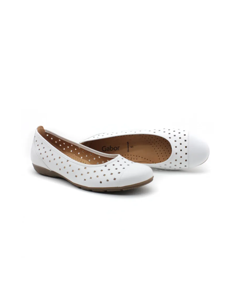 Shop L'Empreinte Chaussures GABOR 44.169.21 blanc