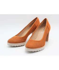 Hot L'Empreinte Chaussures GADEA ESCARPIN 40574 VELOURS CURRY