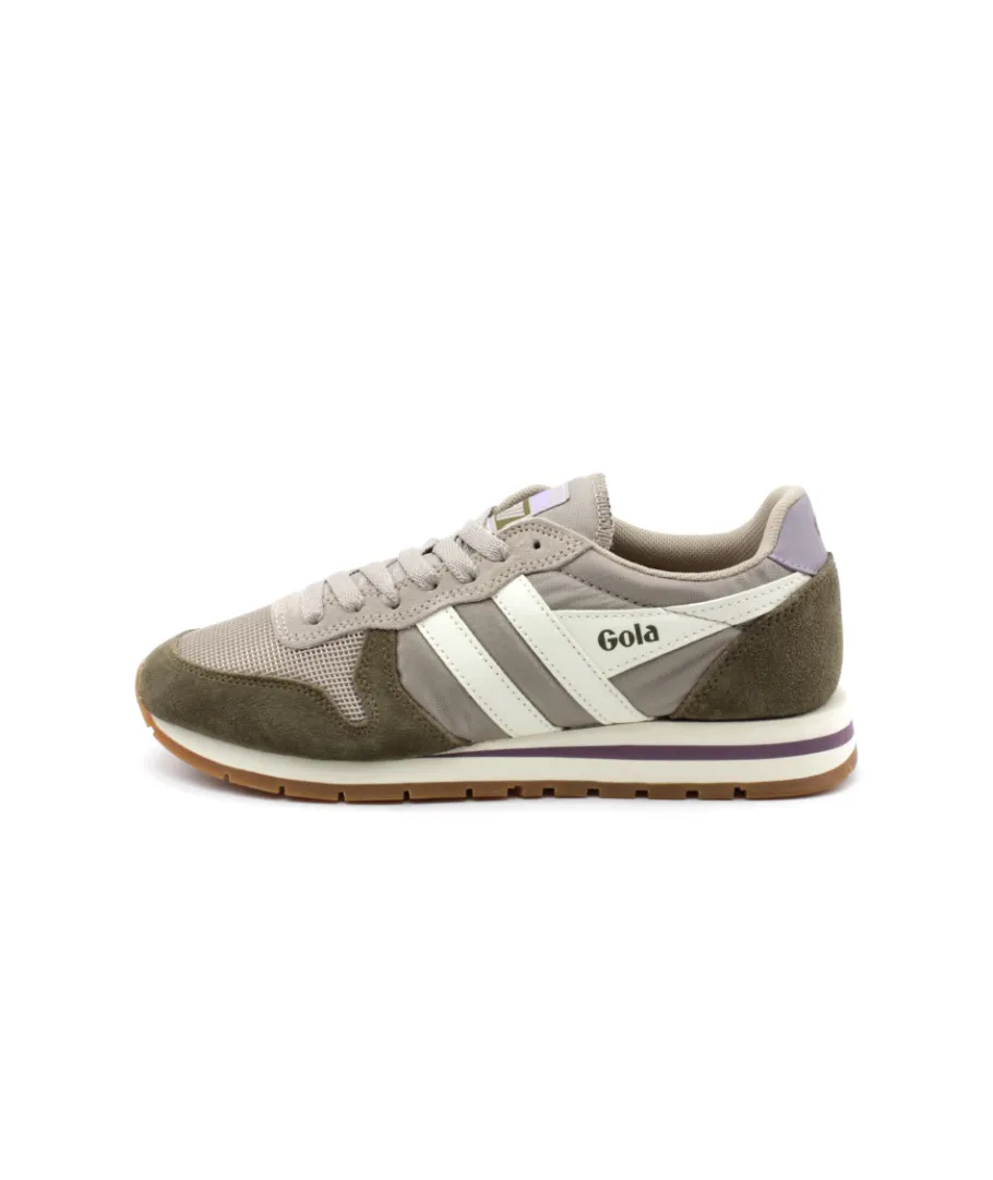 Discount L'Empreinte Chaussures GOLA DAYTONA CLA592 kaki