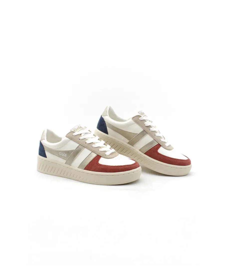 New L'Empreinte Chaussures GOLA GRANDSLAM QUADRANT CLB207 blanc