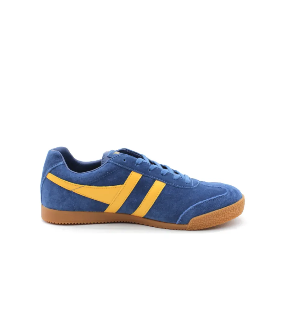 Best L'Empreinte Chaussures GOLA HARRIER SUEDE CMA192 bleu