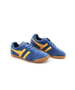 Best L'Empreinte Chaussures GOLA HARRIER SUEDE CMA192 bleu