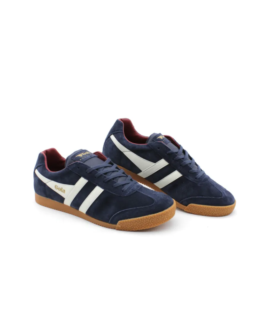 Fashion L'Empreinte Chaussures GOLA HARRIER SUEDE CMA 192 marine