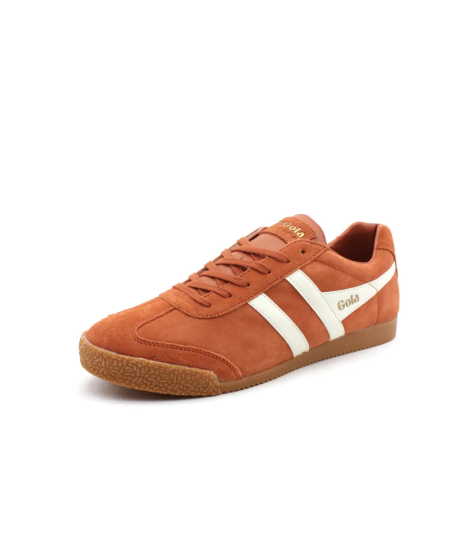 Shop L'Empreinte Chaussures GOLA HARRIER SUEDE CMA 192 orange