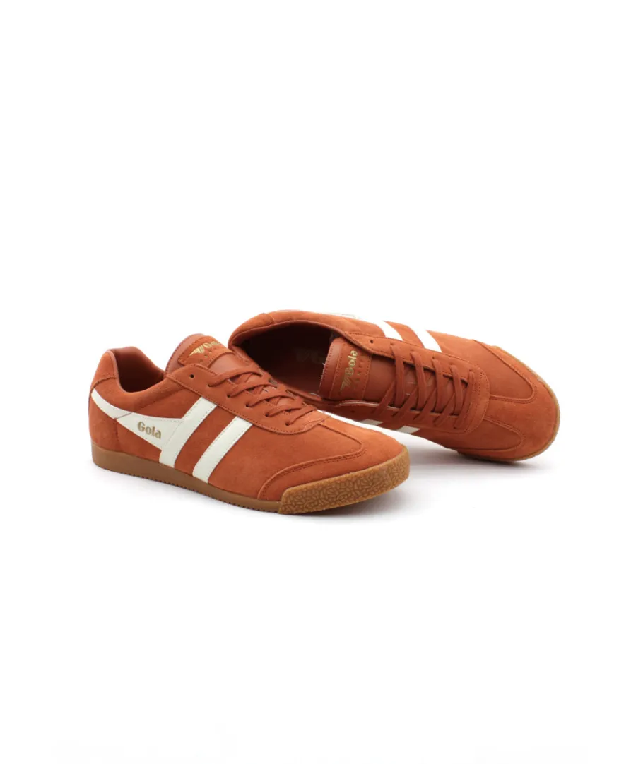 Shop L'Empreinte Chaussures GOLA HARRIER SUEDE CMA 192 orange