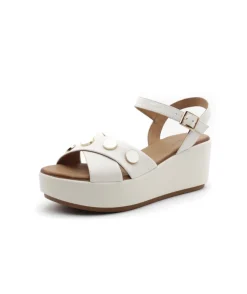 Discount L'Empreinte Chaussures INUOVO 123109 CREME