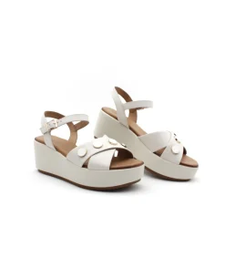 Discount L'Empreinte Chaussures INUOVO 123109 CREME