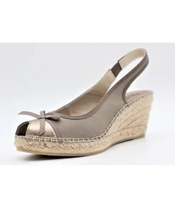Discount L'Empreinte Chaussures LA MAISON DE L'ESPADRILLE 670 taupe