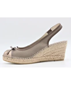 Discount L'Empreinte Chaussures LA MAISON DE L'ESPADRILLE 670 taupe