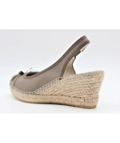 Discount L'Empreinte Chaussures LA MAISON DE L'ESPADRILLE 670 taupe