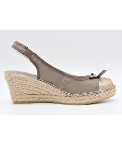 Discount L'Empreinte Chaussures LA MAISON DE L'ESPADRILLE 670 taupe