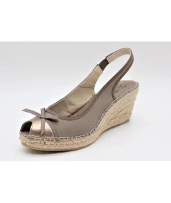 Discount L'Empreinte Chaussures LA MAISON DE L'ESPADRILLE 670 taupe