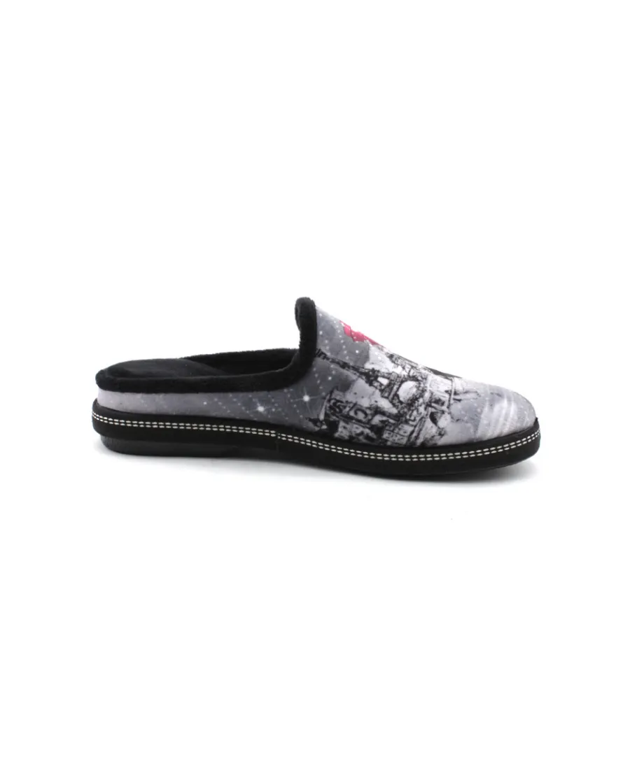New L'Empreinte Chaussures LA MAISON DE L'ESPADRILLE 6812 noir