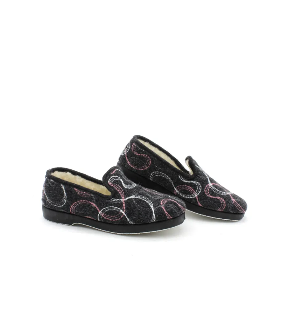 Cheap L'Empreinte Chaussures LA MAISON DE L'ESPADRILLE 7640 noir
