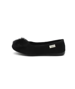 Shop L'Empreinte Chaussures LA MAISON DE L'ESPADRILLE 6056 BALLERINE noir