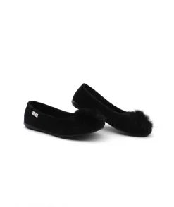 Shop L'Empreinte Chaussures LA MAISON DE L'ESPADRILLE 6056 BALLERINE noir