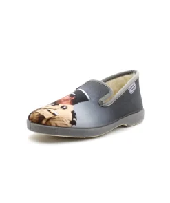New L'Empreinte Chaussures LA MAISON DE L'ESPADRILLE 7702 CHARENTAISE gris