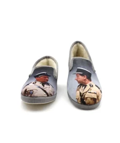 New L'Empreinte Chaussures LA MAISON DE L'ESPADRILLE 7702 CHARENTAISE gris