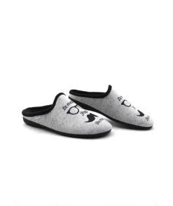 Outlet L'Empreinte Chaussures LA MAISON DE L'ESPADRILLE 108-6-H12 MULE gris
