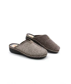 Fashion L'Empreinte Chaussures LA MAISON DE L'ESPADRILLE 4215 MULE marron