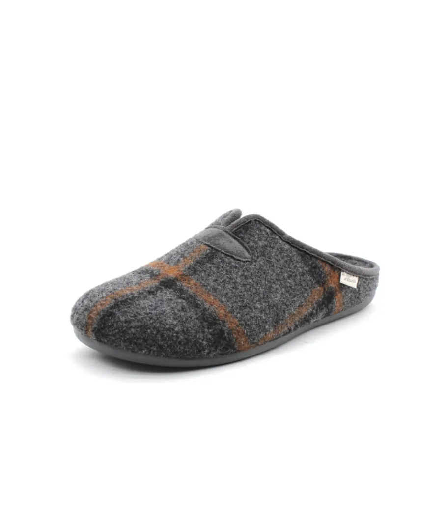Shop L'Empreinte Chaussures LA MAISON DE L'ESPADRILLE 6733 MULE gris
