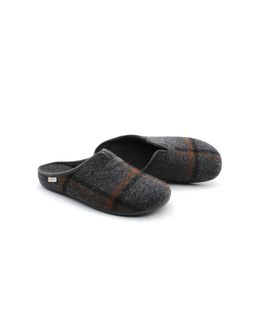 Shop L'Empreinte Chaussures LA MAISON DE L'ESPADRILLE 6733 MULE gris