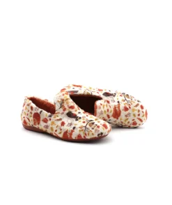 Fashion L'Empreinte Chaussures LA MAISON DE L'ESPADRILLE 6195 SLIPPER brique
