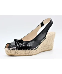 Cheap L'Empreinte Chaussures LA MAISON DE L'ESPADRILLE 905 VERNIS noir