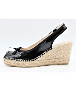 Cheap L'Empreinte Chaussures LA MAISON DE L'ESPADRILLE 905 VERNIS noir