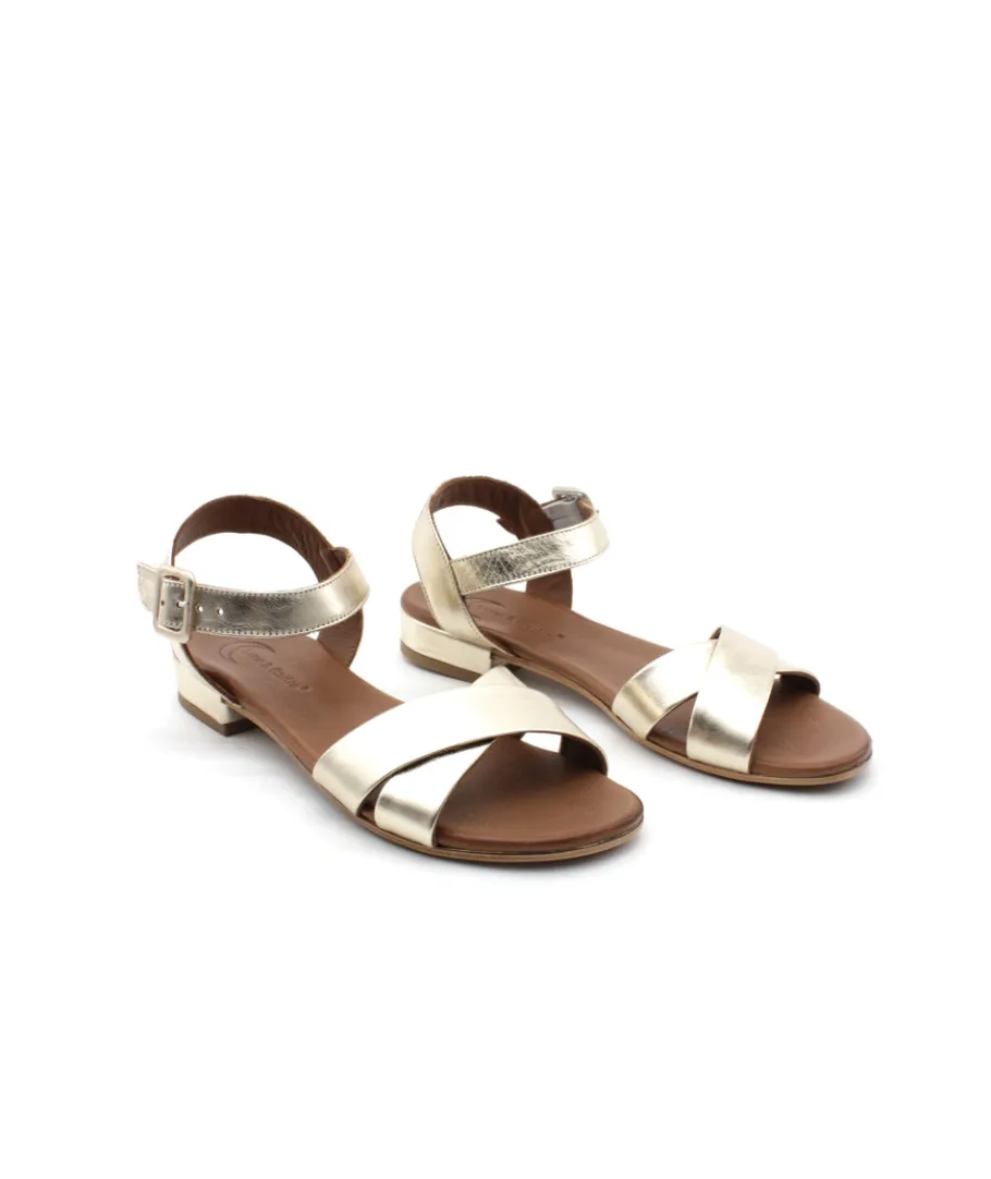 Sale L'Empreinte Chaussures LUNE ET L'AUTRE COLETTE or