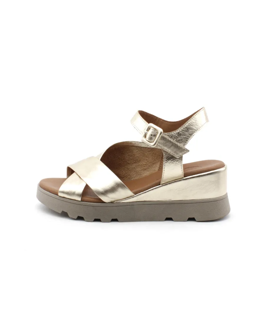 Fashion L'Empreinte Chaussures LUNE ET L'AUTRE CRISTAL or