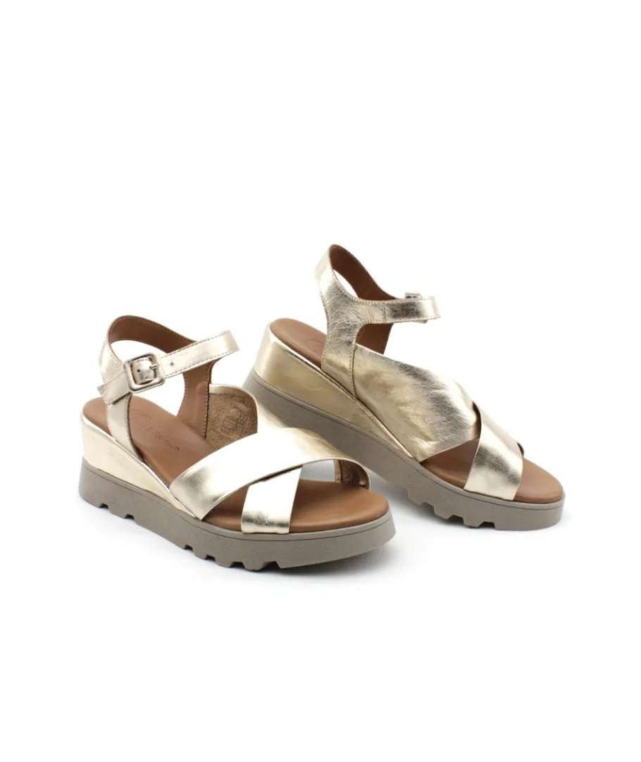 Fashion L'Empreinte Chaussures LUNE ET L'AUTRE CRISTAL or