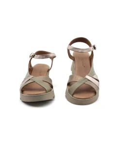 Sale L'Empreinte Chaussures L'UNE ET L'AUTRE ECLIPSE kaki