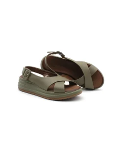 Shop L'Empreinte Chaussures L'UNE ET L'AUTRE ENORA kaki
