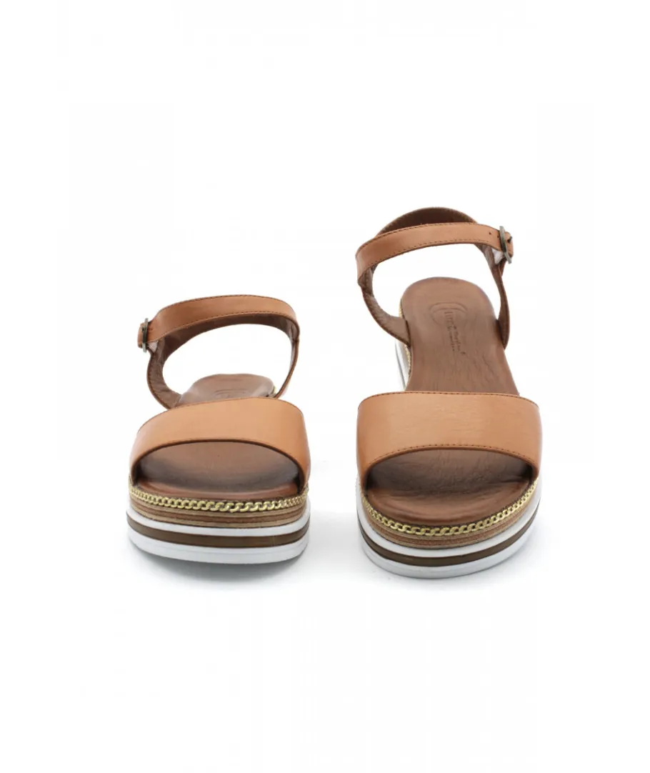 New L'Empreinte Chaussures LUNE ET L'AUTRE VANITY cognac