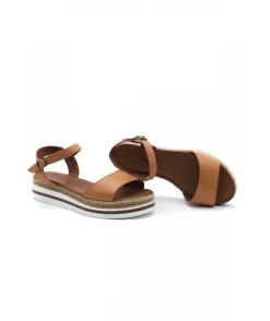 New L'Empreinte Chaussures LUNE ET L'AUTRE VANITY cognac