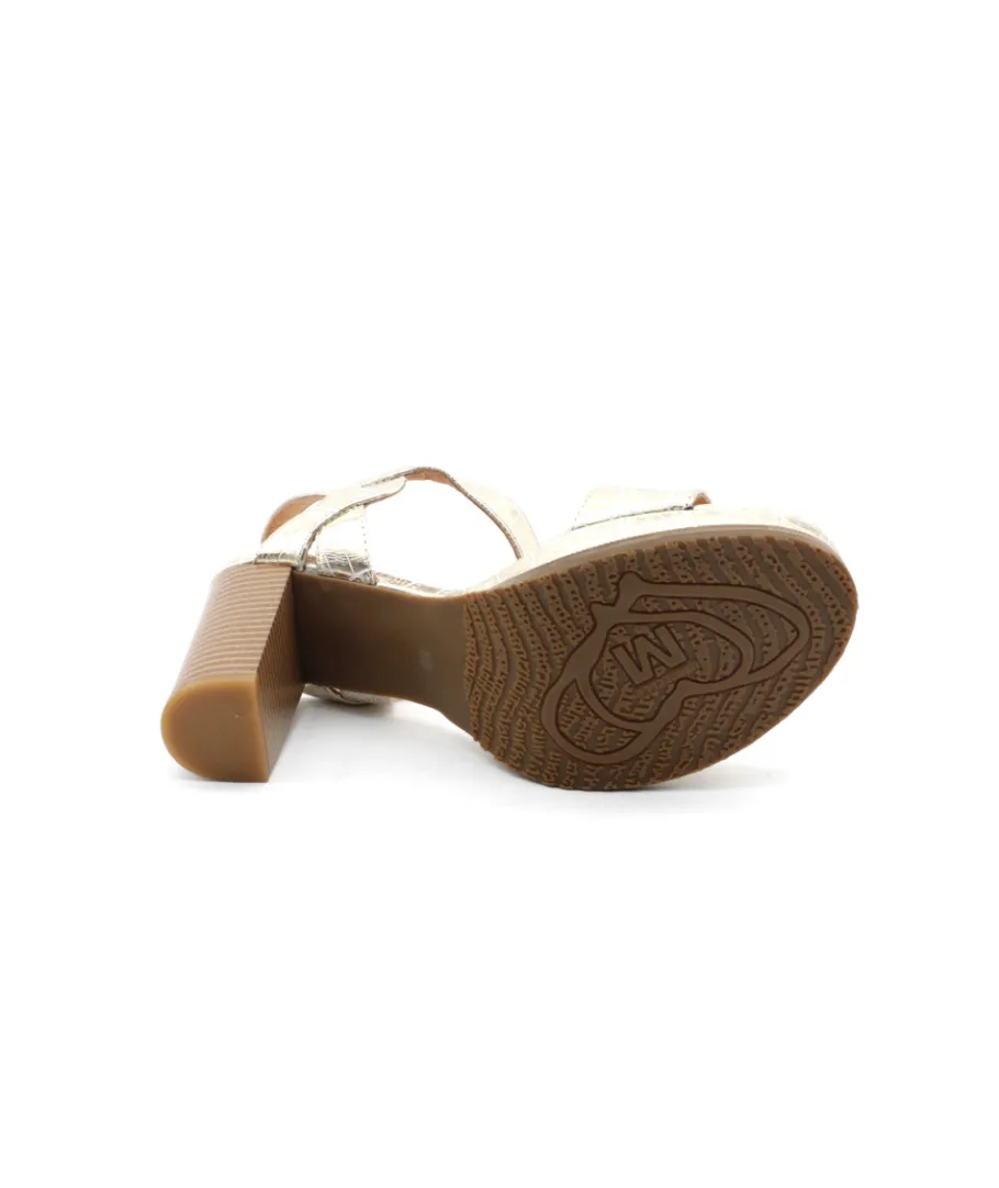Outlet L'Empreinte Chaussures MAMZELLE JAIN CROCO CREME