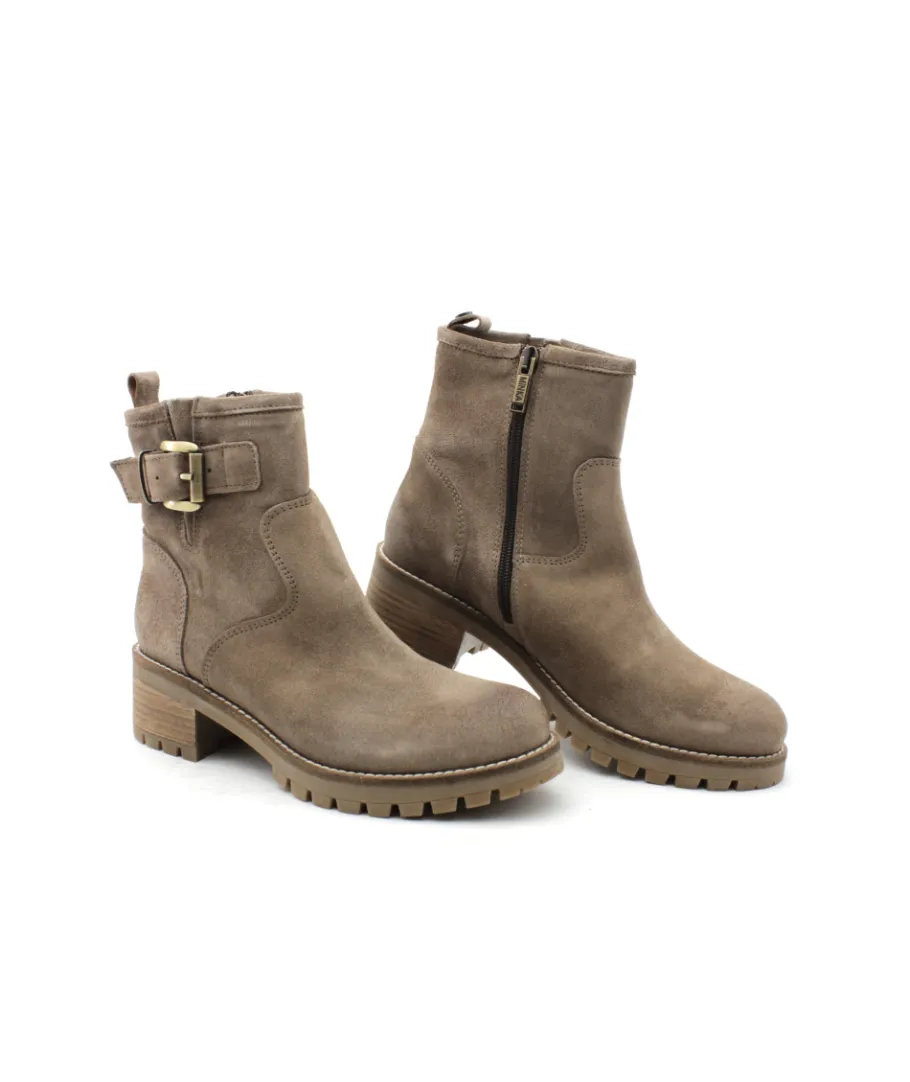 Hot L'Empreinte Chaussures MINKA DESIGN FARD CRUTE TABAC
