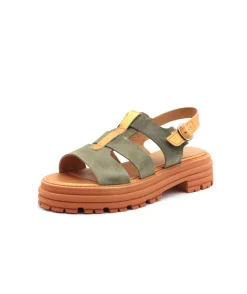 Shop L'Empreinte Chaussures MINKA DESIGN GILAIN kaki