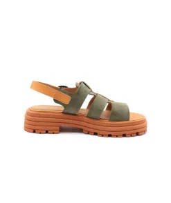Shop L'Empreinte Chaussures MINKA DESIGN GILAIN kaki