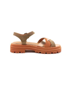 Sale L'Empreinte Chaussures MINKA DESIGN GRAFITTI camel