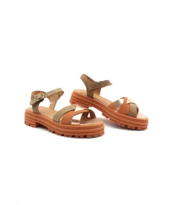 Sale L'Empreinte Chaussures MINKA DESIGN GRAFITTI camel