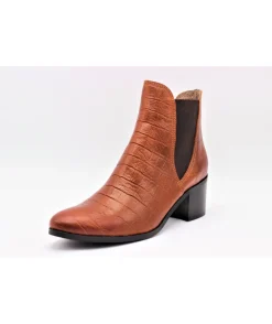 Outlet L'Empreinte Chaussures MKD HASSELT CROCO cognac