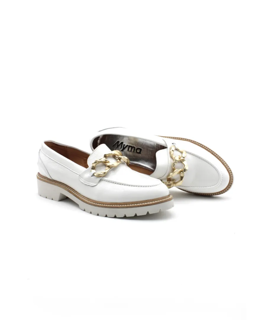 Clearance L'Empreinte Chaussures MYMA 7518/01 blanc