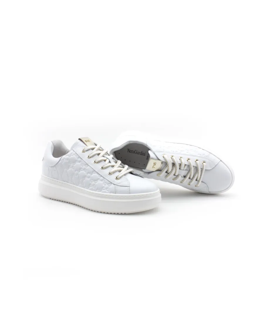 Online L'Empreinte Chaussures NEROGIARDINI E409915D blanc
